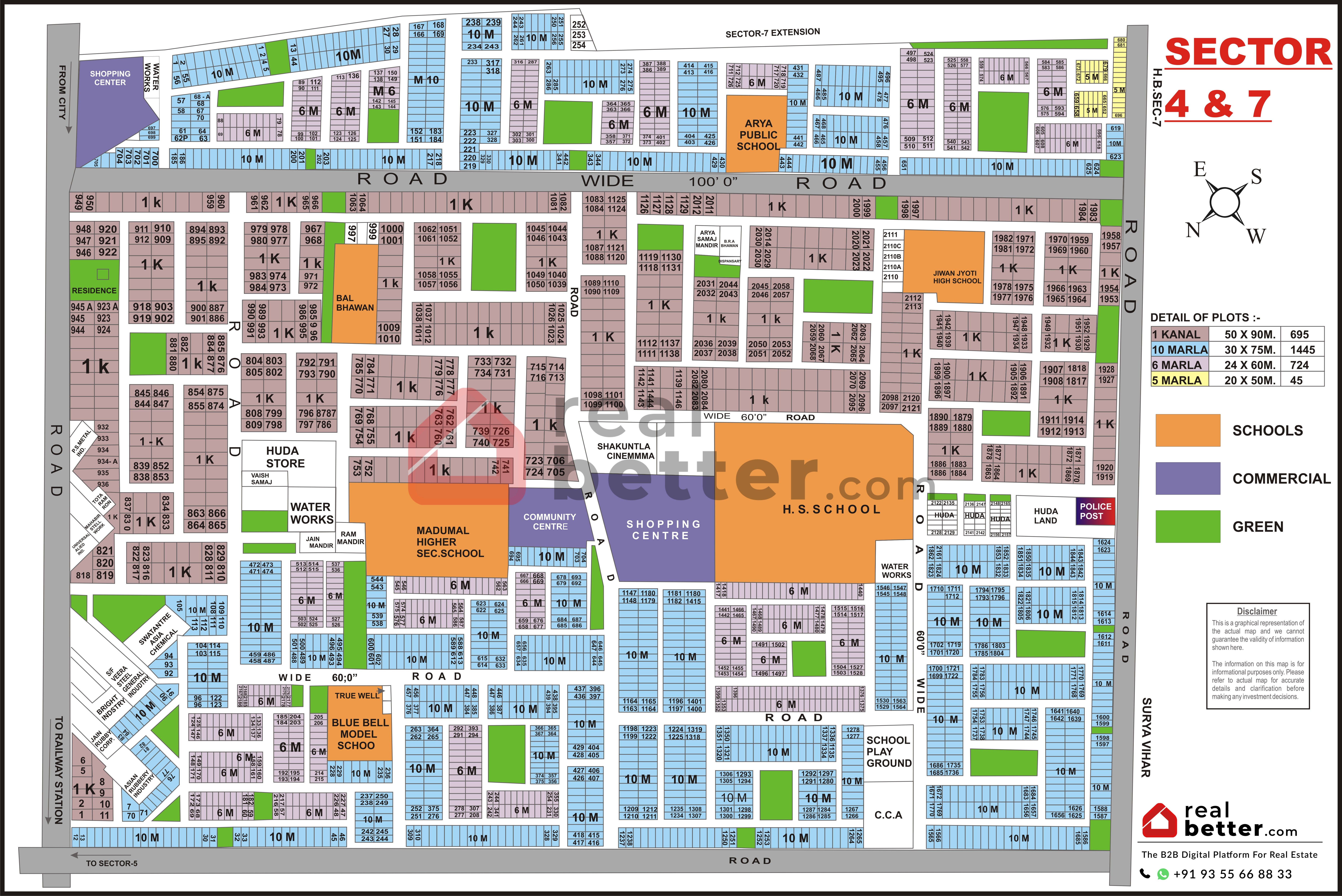 sector 4 gurgaon map