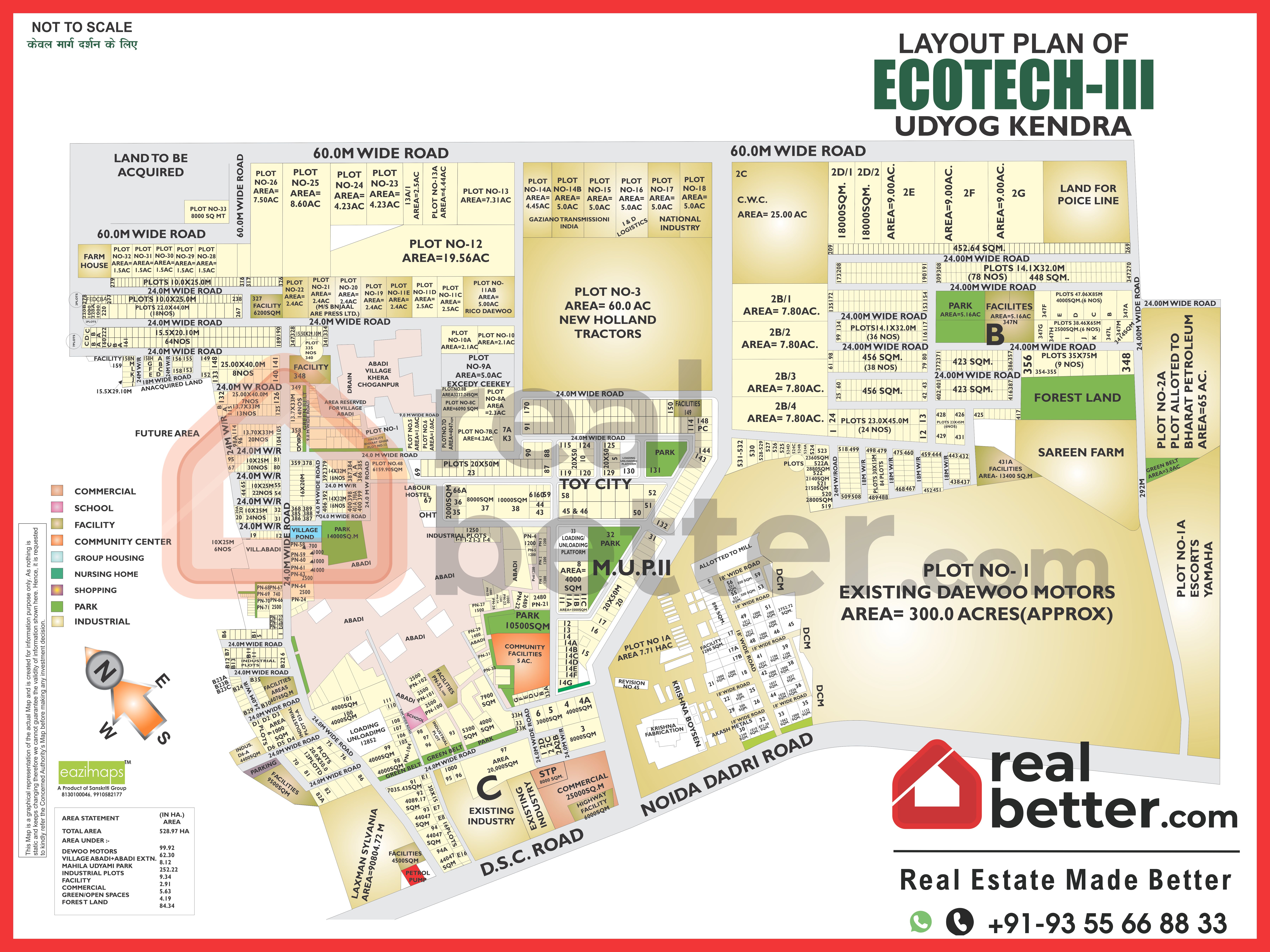 ECOTECH-III UDYOG KENDRA GREATER NOIDA Map